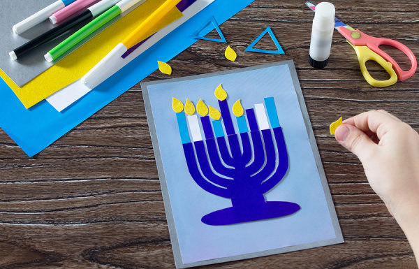 Eight Nights of Fun: 24 Easy Hanukkah Crafts For Kids