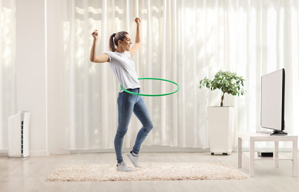 Get Fit At Home: 9 Hula Hoop Workouts for Weight Loss